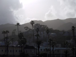 Jeux de lumières sur Santa-Catalina